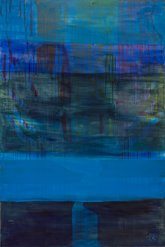 Can You See Us, maleri af Silke Roos
